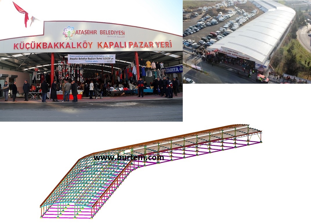 Ataşehir Kapalı Pazaryeri Projesi